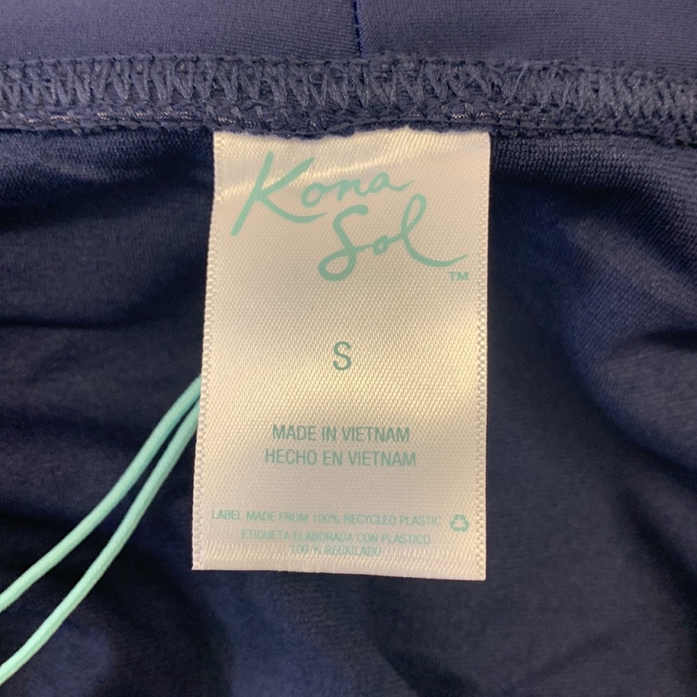 Kona Sol Women's Swim Shorts - Navy - Picture 5 of 7